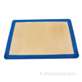 Tapis de pâte en silicone réutilisable perforé